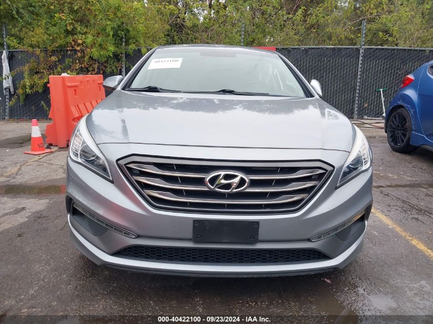 5NPE34AFXFH115207 2015 Hyundai Sonata Sport