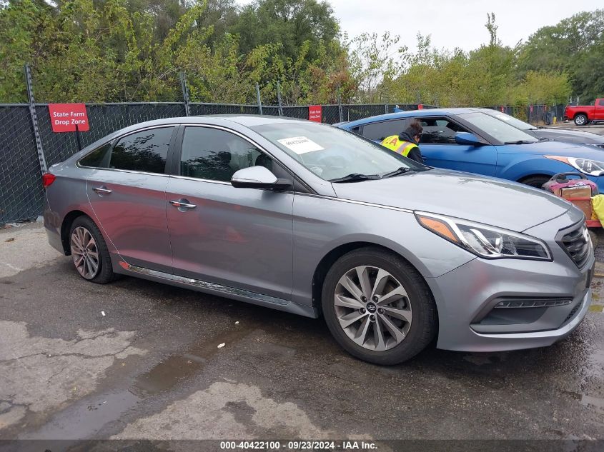 5NPE34AFXFH115207 2015 Hyundai Sonata Sport