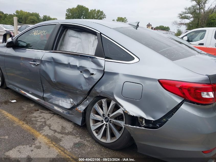 5NPE34AFXFH115207 2015 Hyundai Sonata Sport