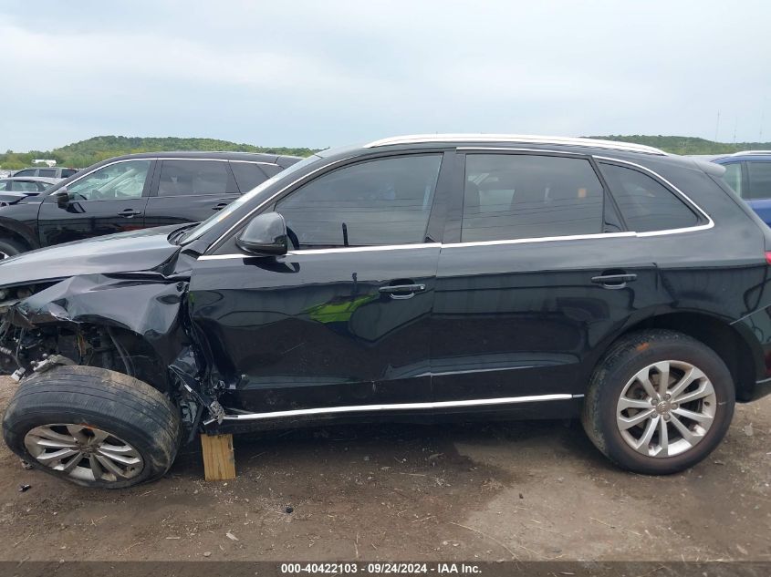 2014 Audi Q5 2.0T Premium VIN: WA1LFAFP6EA052900 Lot: 40422103