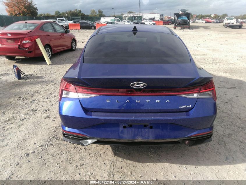 2023 Hyundai Elantra Limited VIN: KMHLP4AG0PU586726 Lot: 40422104