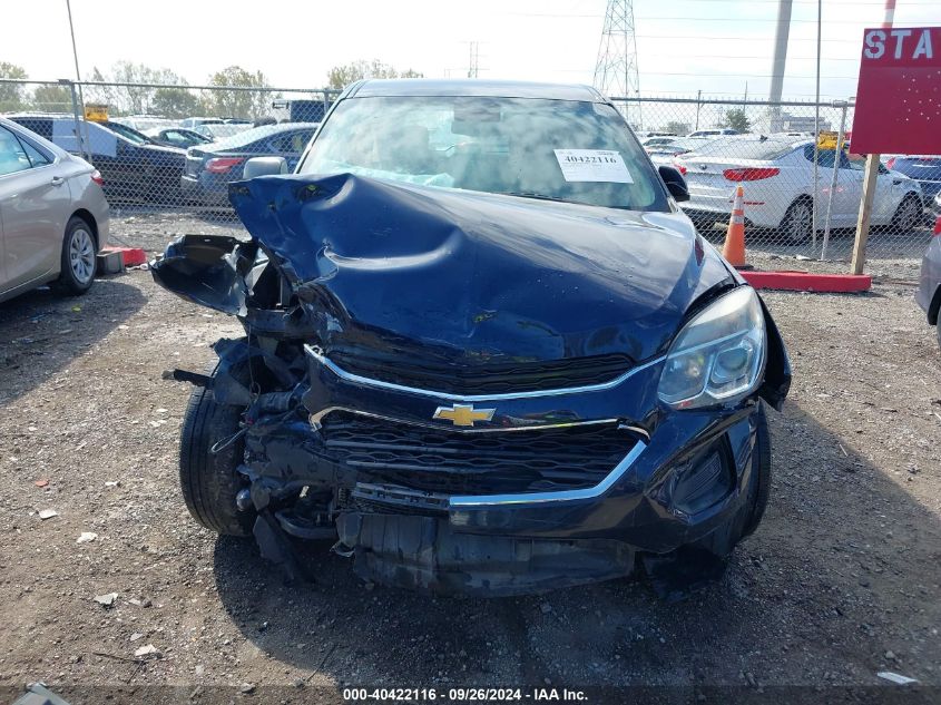 2016 Chevrolet Equinox Ls VIN: 2GNALBEK7G6264827 Lot: 40422116