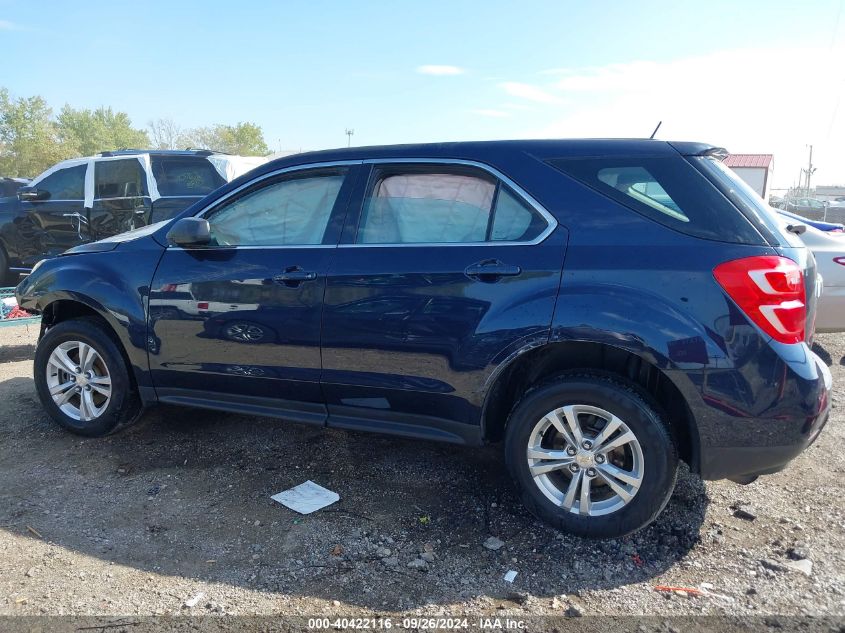 2016 CHEVROLET EQUINOX LS - 2GNALBEK7G6264827