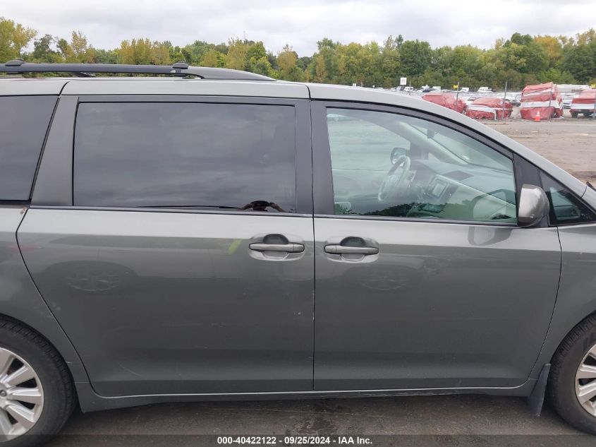 2013 Toyota Sienna Le 7 Passenger VIN: 5TDJK3DC2DS061583 Lot: 40422122