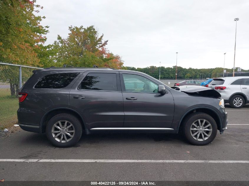 2017 Dodge Durango Sxt VIN: 1C4RDJAG7HC762152 Lot: 40422125