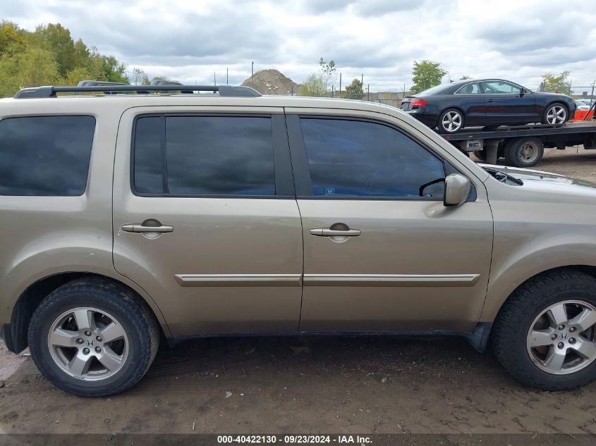 2011 Honda Pilot Ex VIN: 5FNYF4H4XBB030160 Lot: 40422130