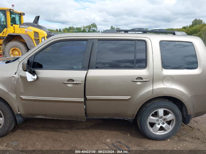 2011 Honda Pilot Ex VIN: 5FNYF4H4XBB030160 Lot: 40422130