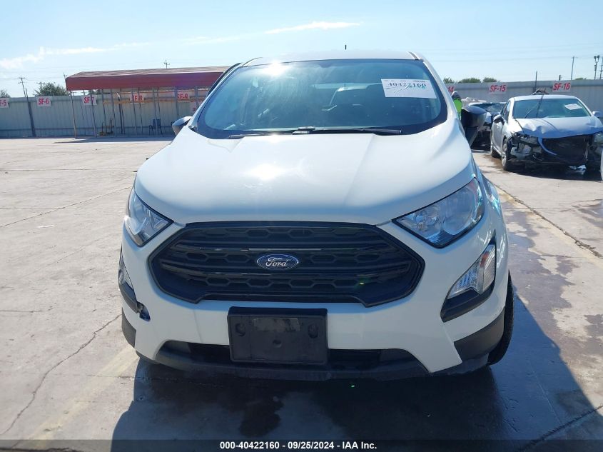 2020 Ford Ecosport S VIN: MAJ3S2FE0LC363221 Lot: 40422160