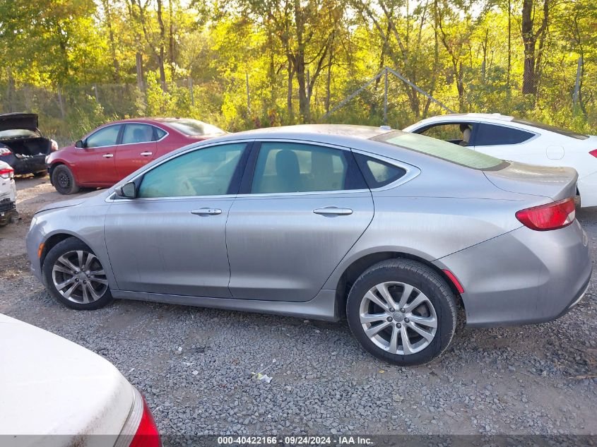 2015 Chrysler 200 Limited VIN: 1C3CCCAB1FN707453 Lot: 40422166