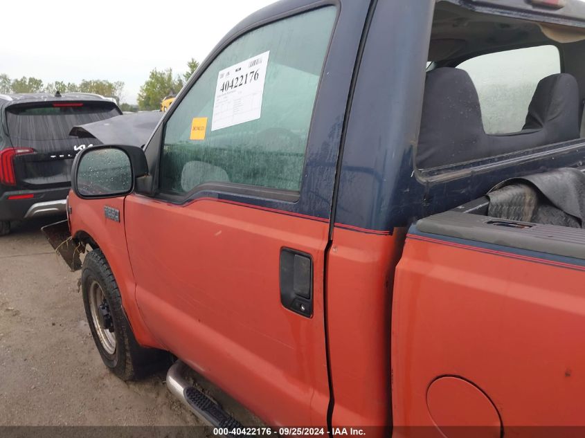 2002 Ford F-250 Xl/Xlt VIN: 1FTNF20L72EA42987 Lot: 40422176