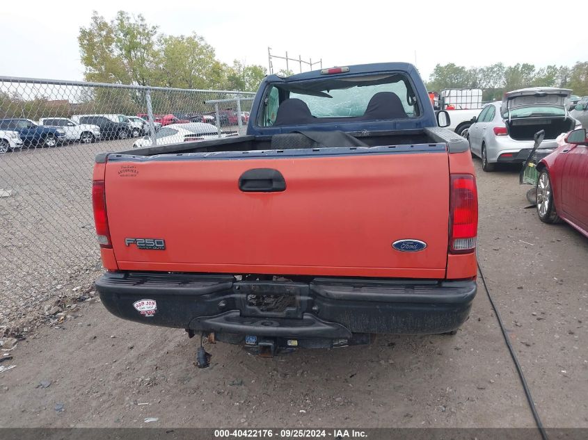 2002 Ford F-250 Xl/Xlt VIN: 1FTNF20L72EA42987 Lot: 40422176