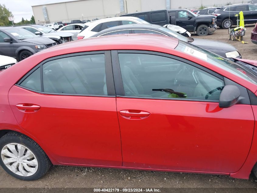 2017 Toyota Corolla Le VIN: 2T1BURHE1HC941377 Lot: 40422179