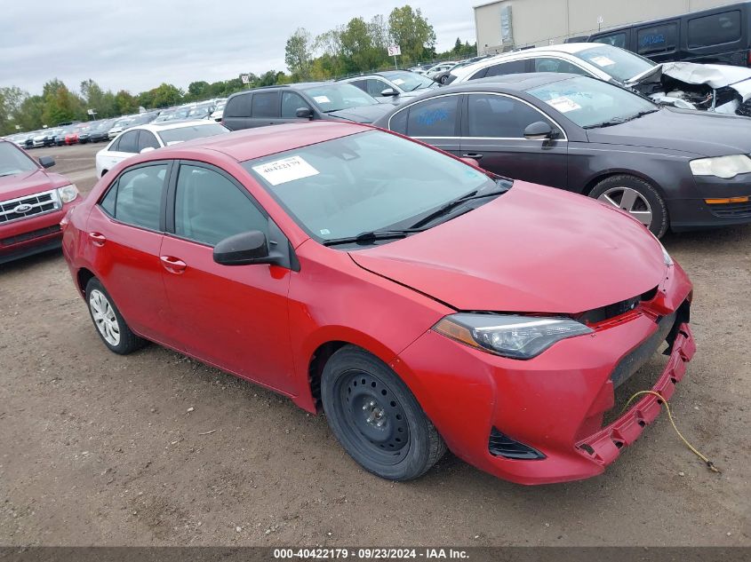 2017 Toyota Corolla Le VIN: 2T1BURHE1HC941377 Lot: 40422179