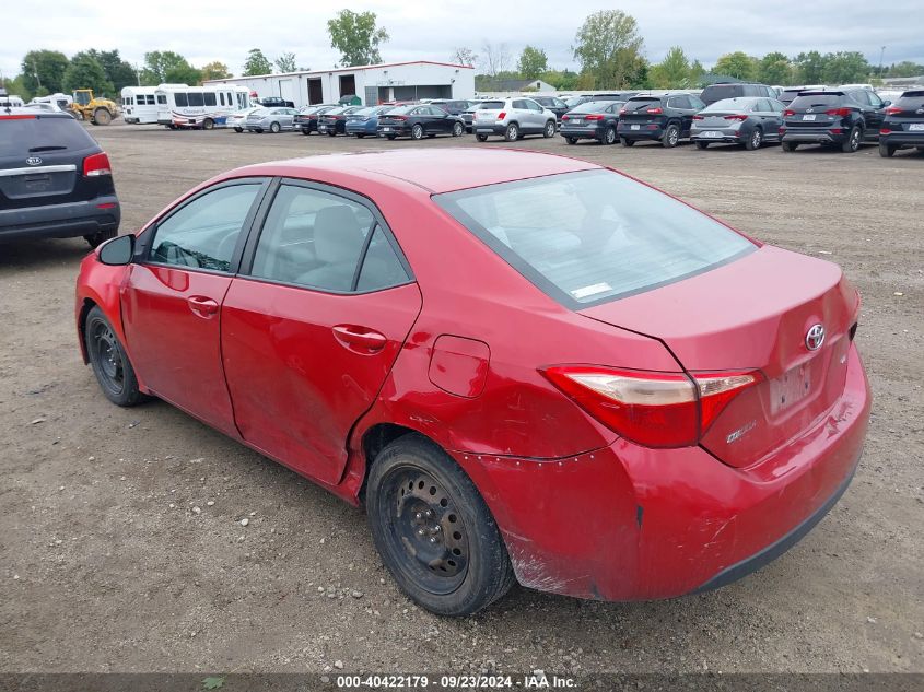 2017 Toyota Corolla Le VIN: 2T1BURHE1HC941377 Lot: 40422179