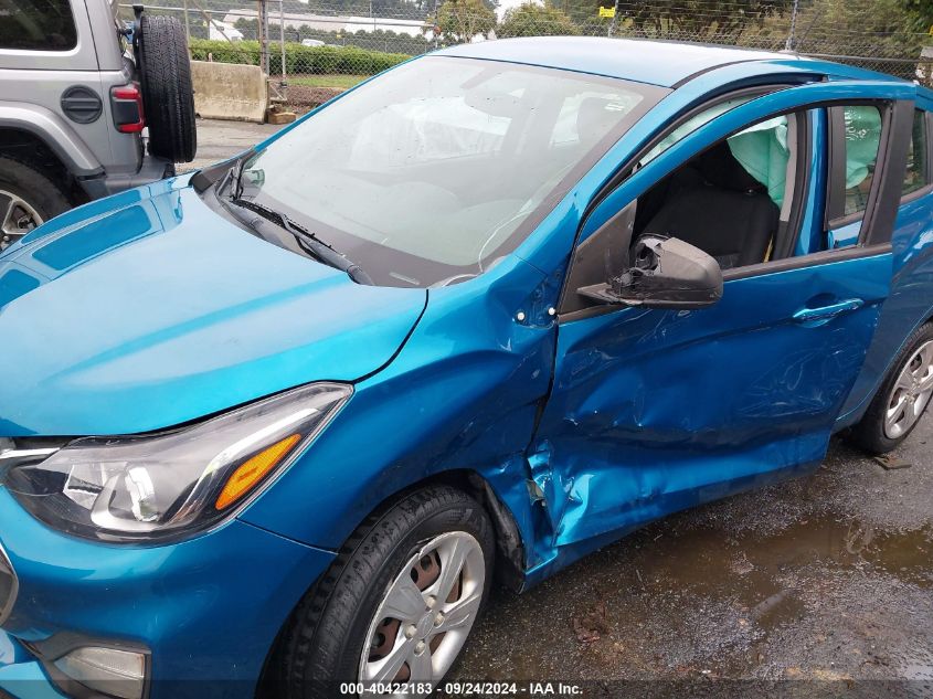 2019 Chevrolet Spark Ls Cvt VIN: KL8CB6SA2KC809252 Lot: 40422183