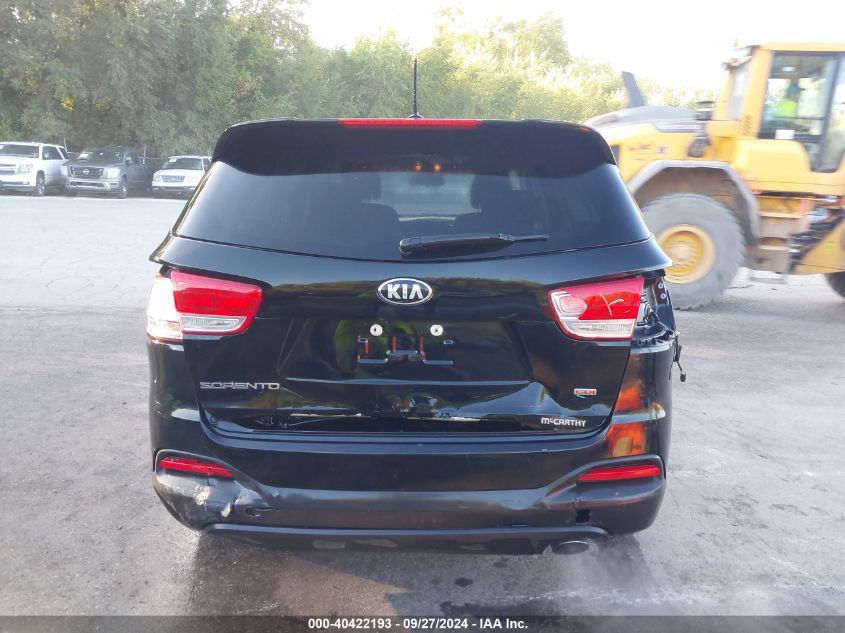 5XYPGDA38HG298457 2017 Kia Sorento 2.4L Lx