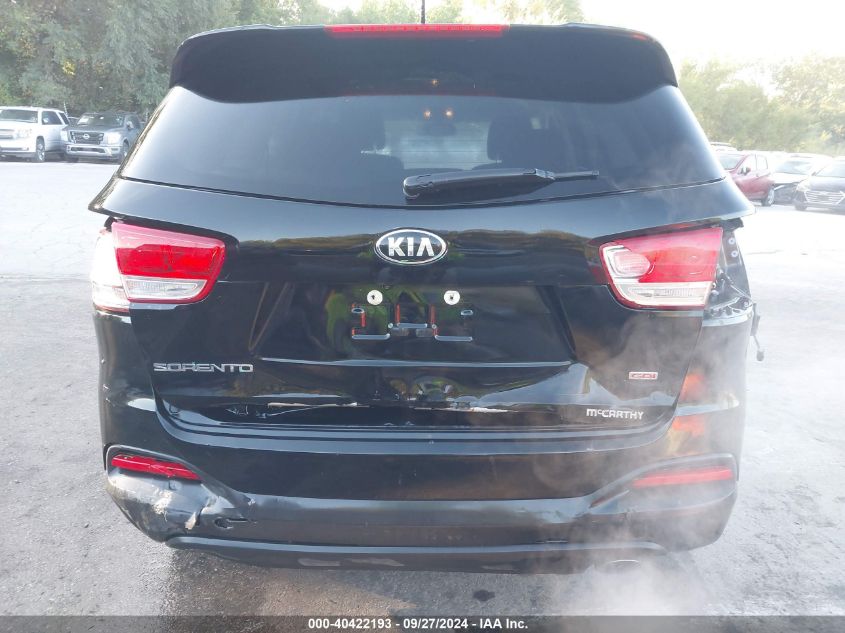 5XYPGDA38HG298457 2017 Kia Sorento 2.4L Lx