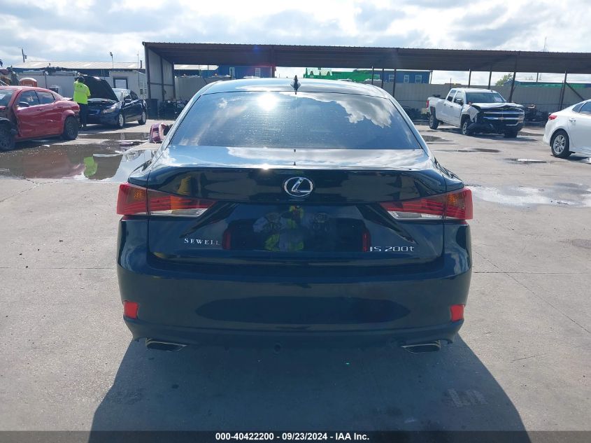 2017 Lexus Is 200T VIN: JTHBA1D25H5047559 Lot: 40422200