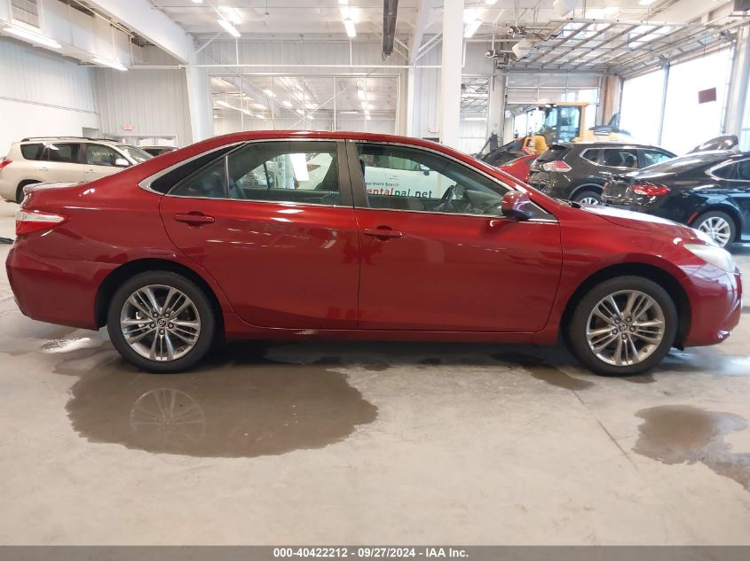 2015 Toyota Camry Se VIN: 4T1BF1FK3FU961727 Lot: 40422212