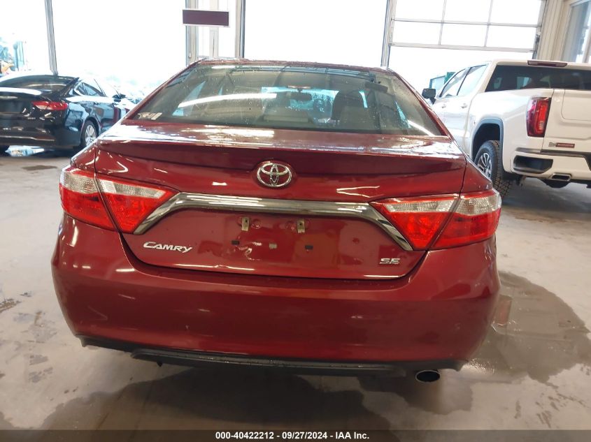 2015 Toyota Camry Se VIN: 4T1BF1FK3FU961727 Lot: 40422212