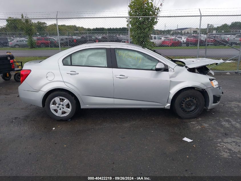 2016 Chevrolet Sonic Ls VIN: 1G1JA5SH0G4112438 Lot: 40422219