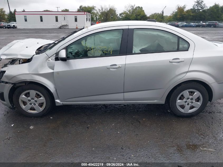 2016 Chevrolet Sonic Ls VIN: 1G1JA5SH0G4112438 Lot: 40422219