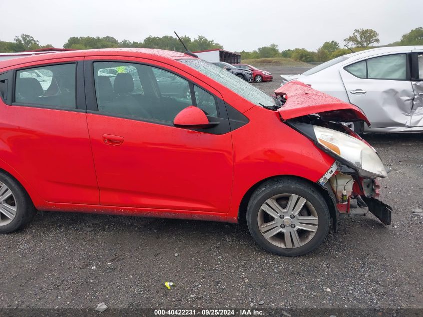 2014 Chevrolet Spark Ls Auto VIN: KL8CB6S94EC489460 Lot: 40422231