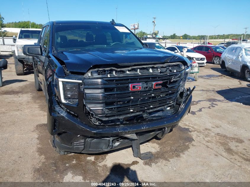 2023 GMC Sierra 1500 4Wd Short Box Pro VIN: 1GTPUAEK8PZ215800 Lot: 40422243