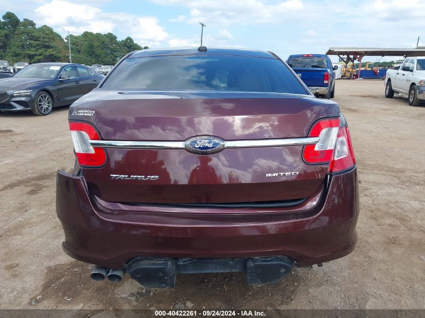 2012 Ford Taurus Limited VIN: 1FAHP2FWXCG130200 Lot: 40422261