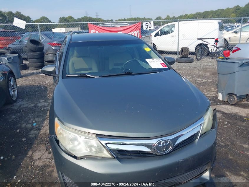 2012 Toyota Camry Le VIN: 4T4BF1FK8CR168182 Lot: 40422270