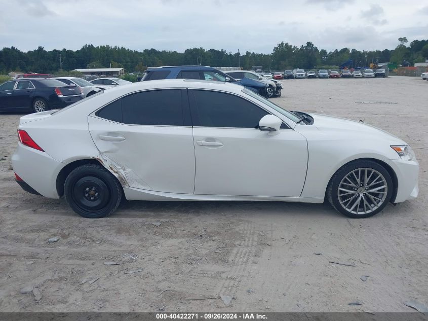 2015 Lexus Is 250 VIN: JTHBF1D25F5063727 Lot: 40422271