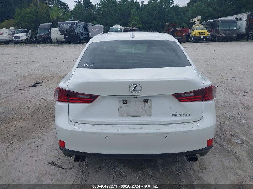 2015 Lexus Is 250 VIN: JTHBF1D25F5063727 Lot: 40422271