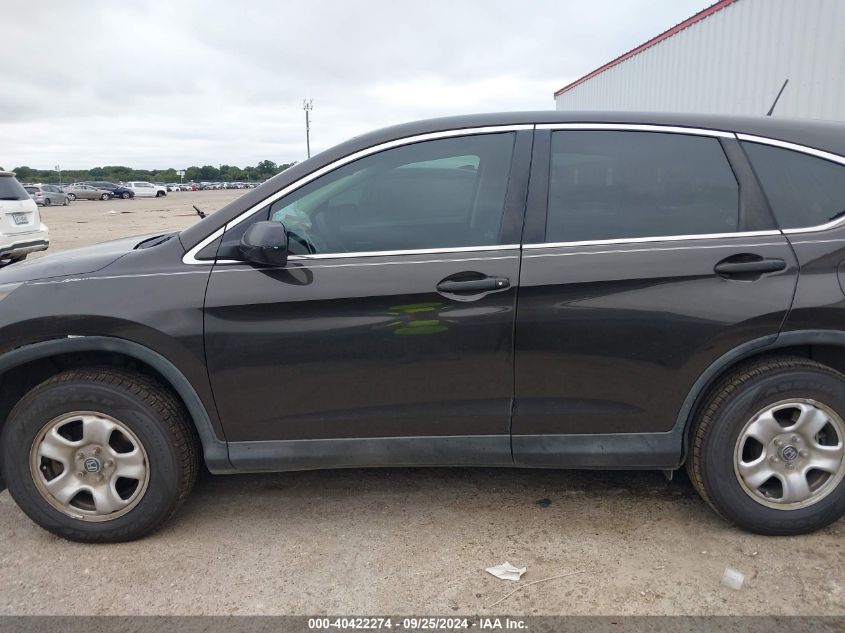 2014 Honda Cr-V Lx VIN: 2HKRM3H39EH531509 Lot: 40422274