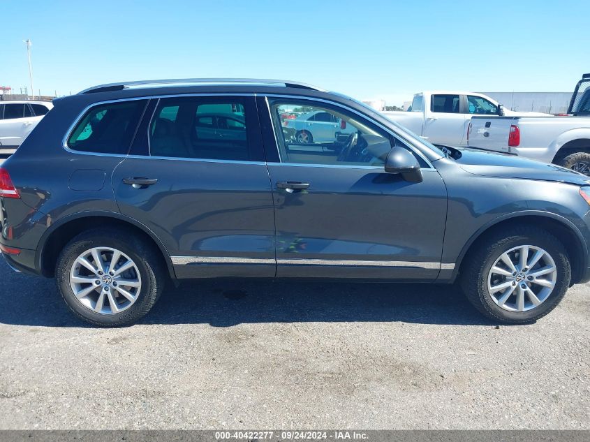 2013 Volkswagen Touareg Vr6 Sport VIN: WVGEF9BP7DD004723 Lot: 40422277