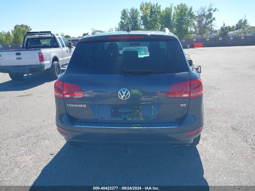 2013 Volkswagen Touareg Vr6 Sport VIN: WVGEF9BP7DD004723 Lot: 40422277