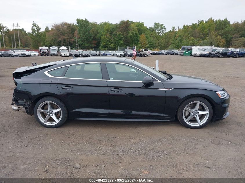 2019 Audi A5 45 Premium VIN: WAUENCF50KA006712 Lot: 40422322