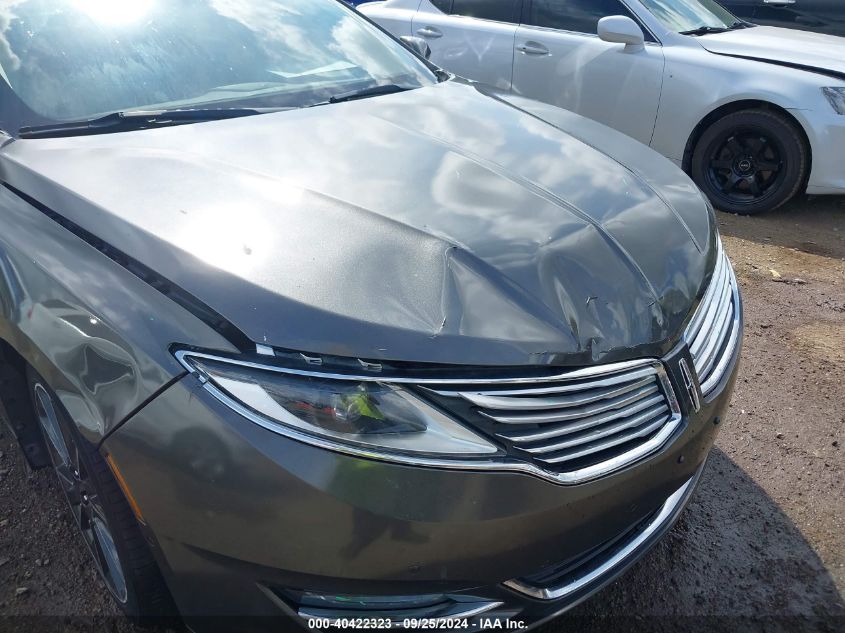 2016 Lincoln Mkz VIN: 3LN6L2J99GR632639 Lot: 40422323