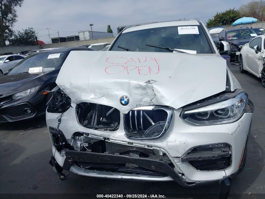 2021 BMW X3 Sdrive30I VIN: 5UXTY3C04M9E99729 Lot: 40422340