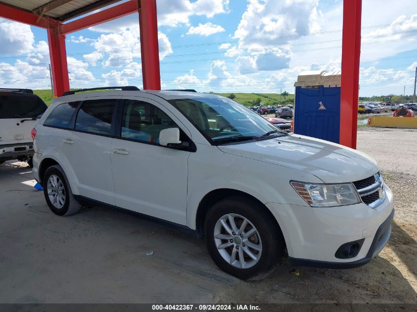 2016 Dodge Journey Sxt VIN: 3C4PDCBG2GT206464 Lot: 40422367