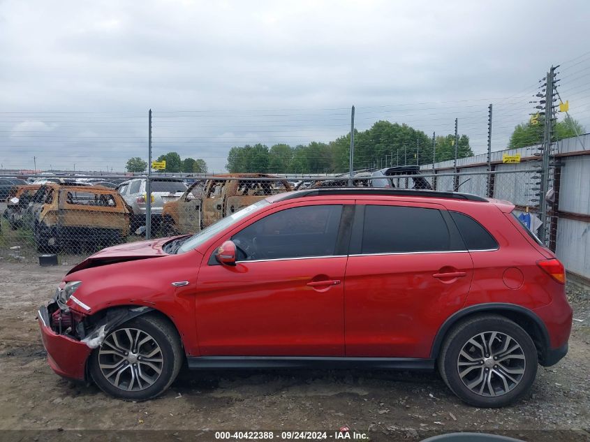 2016 Mitsubishi Outlander Sport Sel/Gt VIN: JA4AP4AW4GZ027972 Lot: 40422388