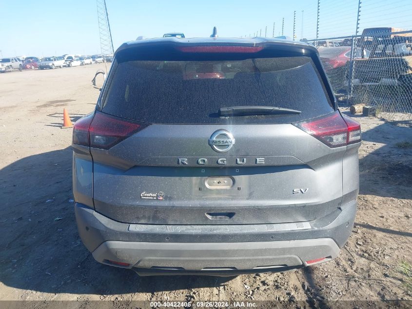 2021 Nissan Rogue Sv VIN: 5N1AT3BA9MC849689 Lot: 40422405