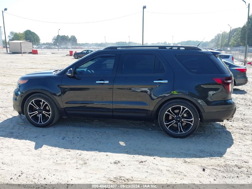 2014 Ford Explorer Sport VIN: 1FM5K8GT6EGB71215 Lot: 40734128