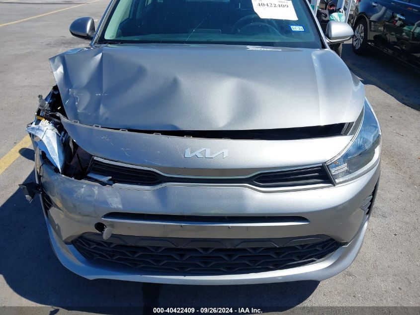 2022 Kia Rio S VIN: 3KPA24AD3NE492335 Lot: 40422409