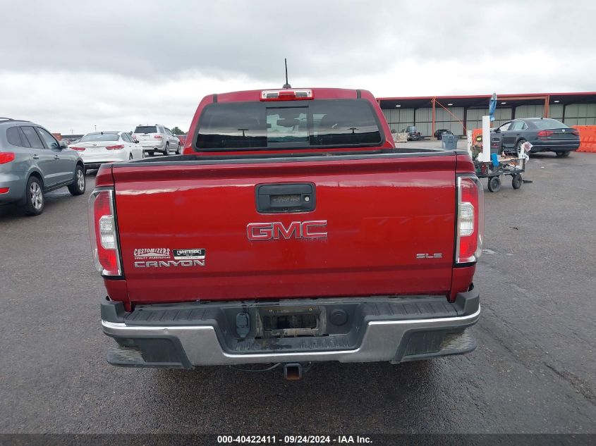 1GTG6CEN5H1215656 2017 GMC Canyon Sle