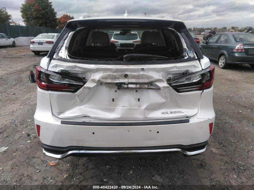 2018 Lexus Rx 350L Premium VIN: JTJDZKCA9J2012240 Lot: 40422420