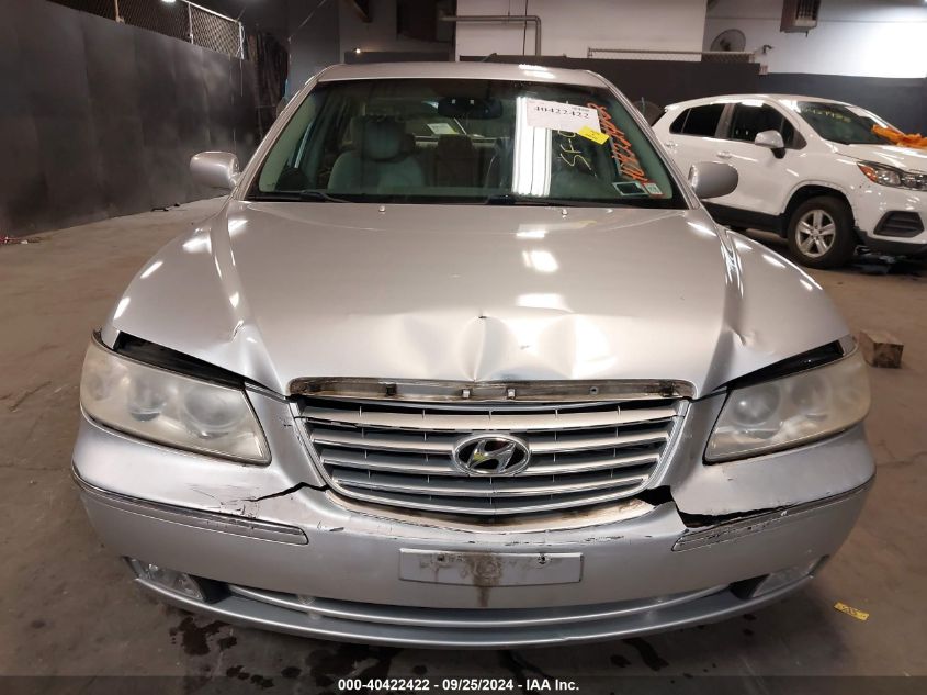 KMHFC46F57A148004 2007 Hyundai Azera Limited/Se