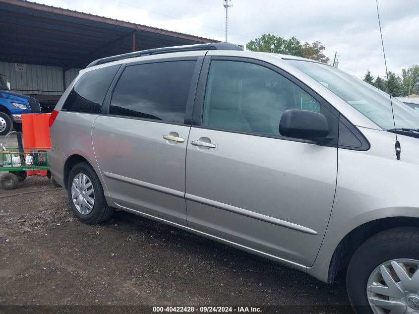 2006 Toyota Sienna Le VIN: 5TDZA23C26S527856 Lot: 40422428