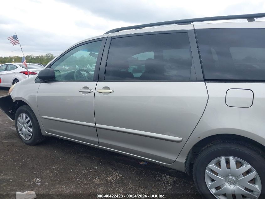 2006 Toyota Sienna Le VIN: 5TDZA23C26S527856 Lot: 40422428