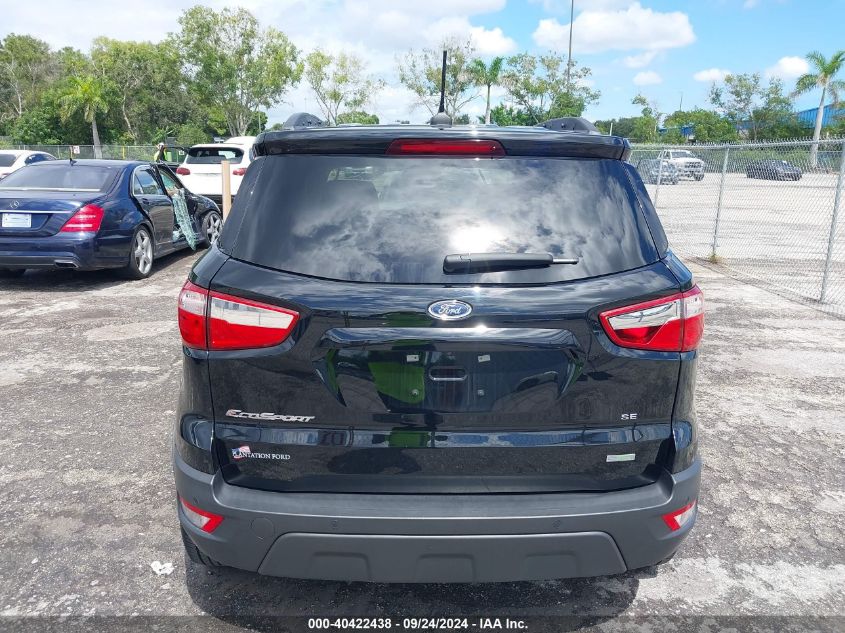 2020 Ford Ecosport Se VIN: MAJ3S2GE5LC368199 Lot: 40422438