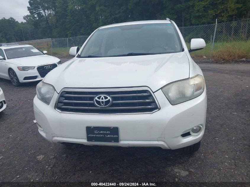 2008 Toyota Highlander Sport VIN: JTEES43A682083487 Lot: 40422440